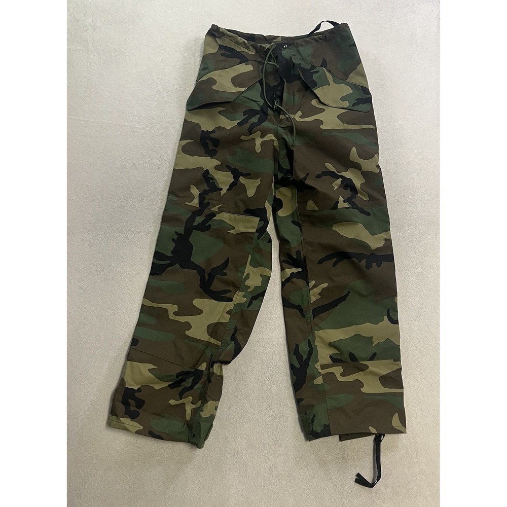 US Army ECWCS Trousers XS X-Short Camo Extended Cold Weather Pants Gore Seam